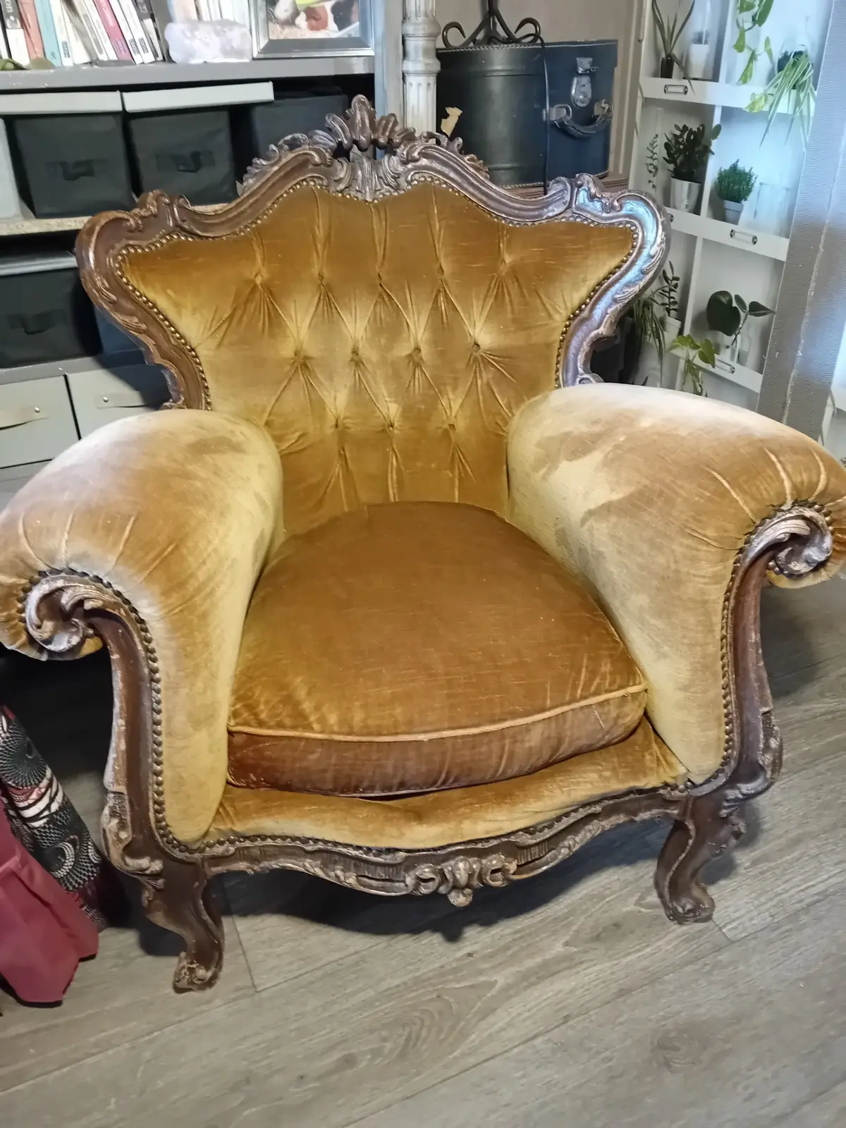 Fauteuil bergère – photo 1
